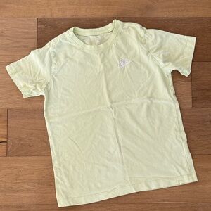 Nike Kids Light Green Short Sleeve Tee